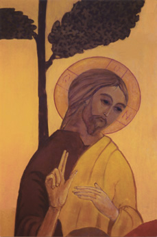 christ icone cene abbaye maumont