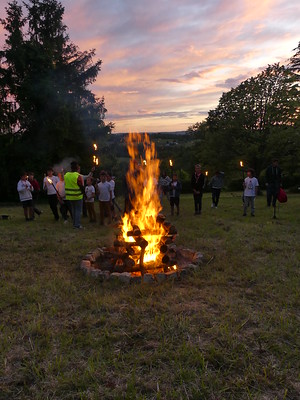 nuit de feu pentecote 2024 abbaye maumont
